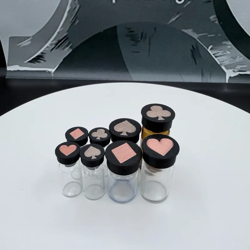 High Quality Storage Vial Caps - Round, 3mL and 10 mL Sheen Covers for Peptide Vials