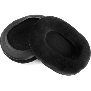 Velour Upgrade Quality Earpads, Replacement Ear Cushion Foam Cover, Compatible with Headphones Ath-M50x M50 M40 M40fs, Arctis 7 5 Pro, Mdr-7506 V6