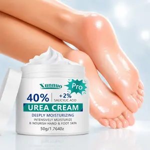 40% Urea Heel Repair Cream, Deep Moisturizing Foot Care, Exfoliates Dead Skin, Heals Cracks, 2% Salicylic Acid, 50g Foot Balm