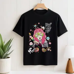 Mitsuri "Sweet Tooth" Tee! Adorable Demon Slayer Graphic Shirt – Embrace Foodie Fun & Fandom Vibes. Perfect for Anime Fans & Sweet Lovers