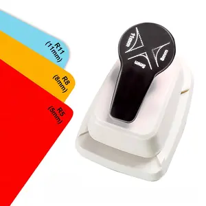 3 in 1 Corner Rounder Punch, 1 Count Mixed Size Corner Rounder Tool, Corner Rounder Puncher for DIY Scrapbooking, Photo Album, Card Making, Crafts