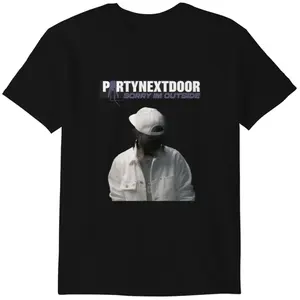 Partynextdoor - Sorry I'm Outside - Hip Hop Rap Vintage Graphic T-shirt, Unisex Graphic Tees, Gift For Fans For Music Lover, Top Streetwear Summer Day