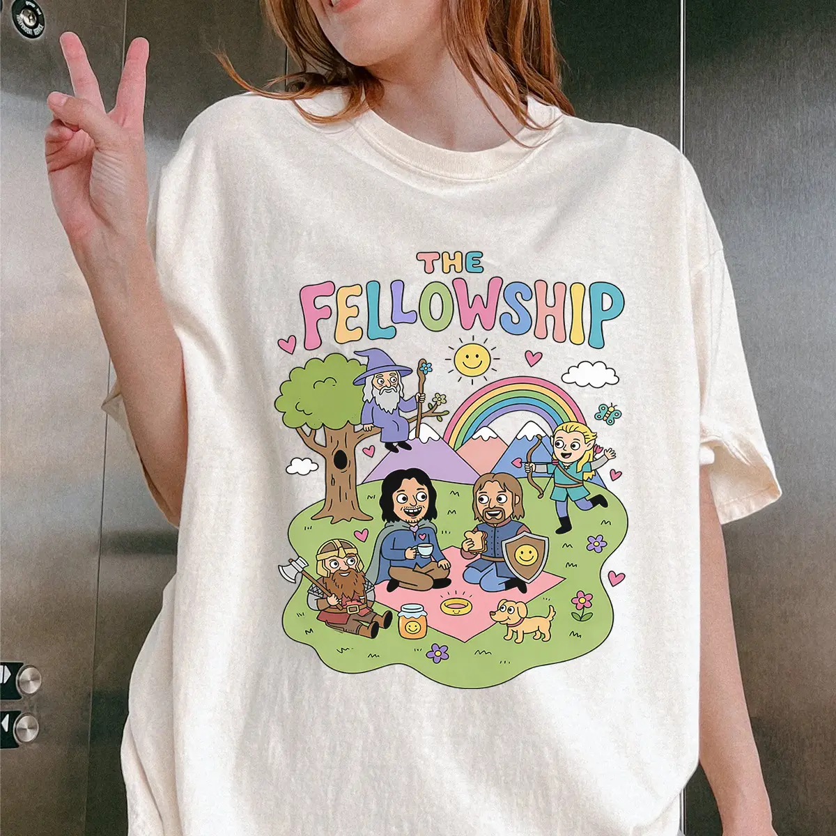 Fellowship T Shirt Sweatshirt Hoodie, LOTRing T Shirt SweatShirt Hoodie, Hobbits Tee, LOTR Shirt Sweatshirt Hoodie