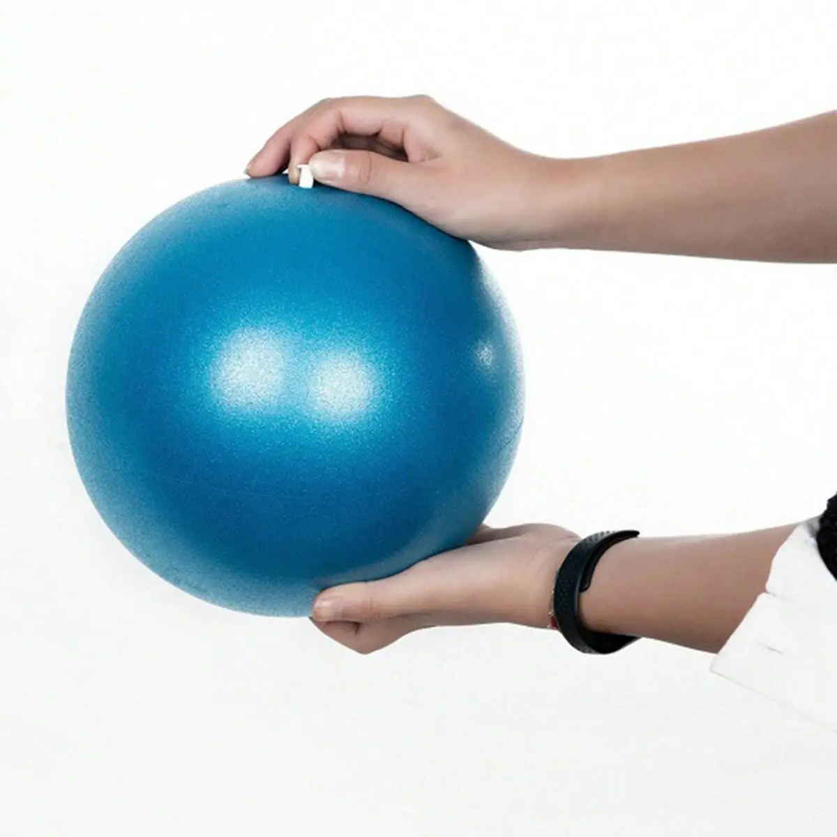 Inflatable Pilates Ball, Exercise Ball, Stability Ball, 1 Count Inflatable Yoga  & Gym Ball, Fitness Equipment for Home Gym, Home Workout Equipment, Balance Training Ball, Portable Workout Accessory, Pilates Equipment for Home Workouts