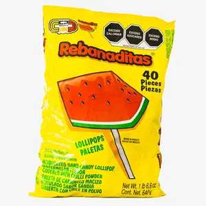 Candy Pop Rebanaditas Sandia Chile Watermelon