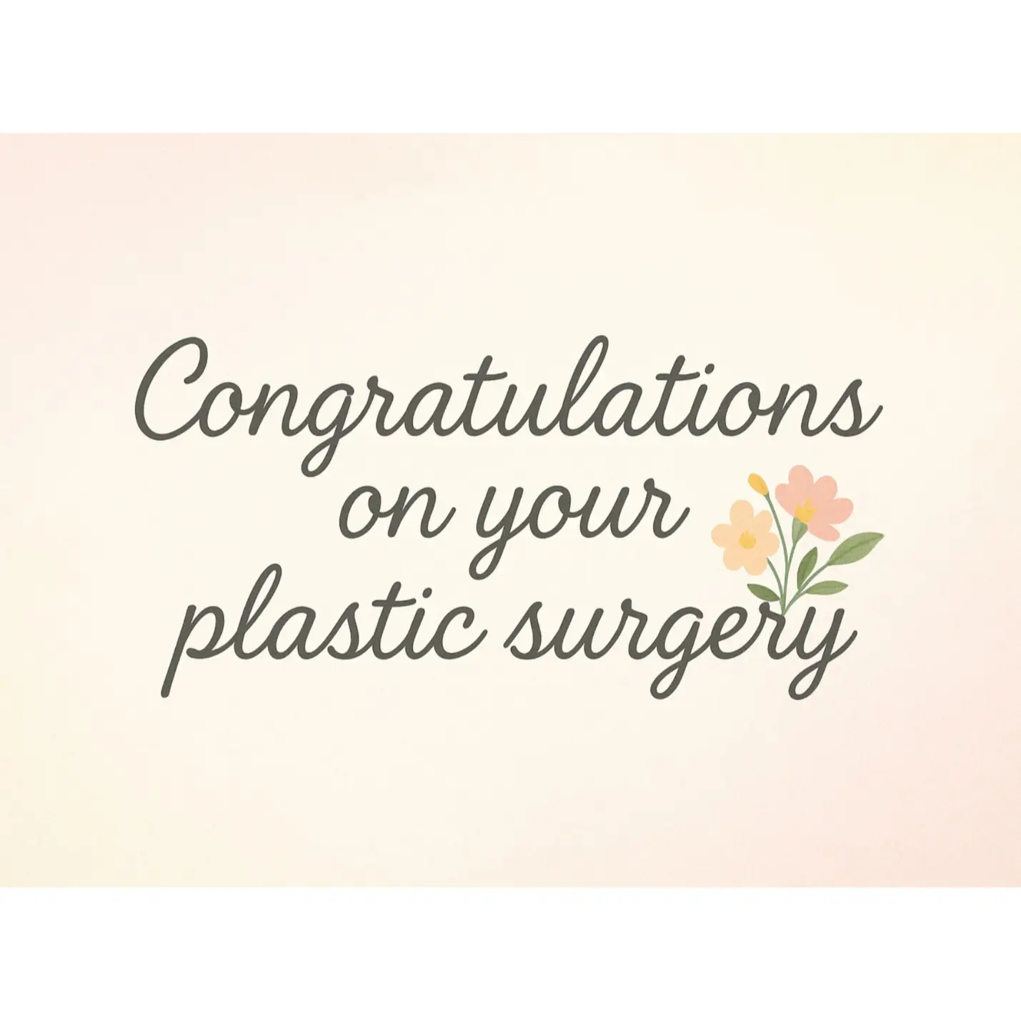 Funny Anonymous Prank Postcard – “Congratulations on Your Plastic Surgery ” – Savage Gag Gift & Hilarious Mail Prank