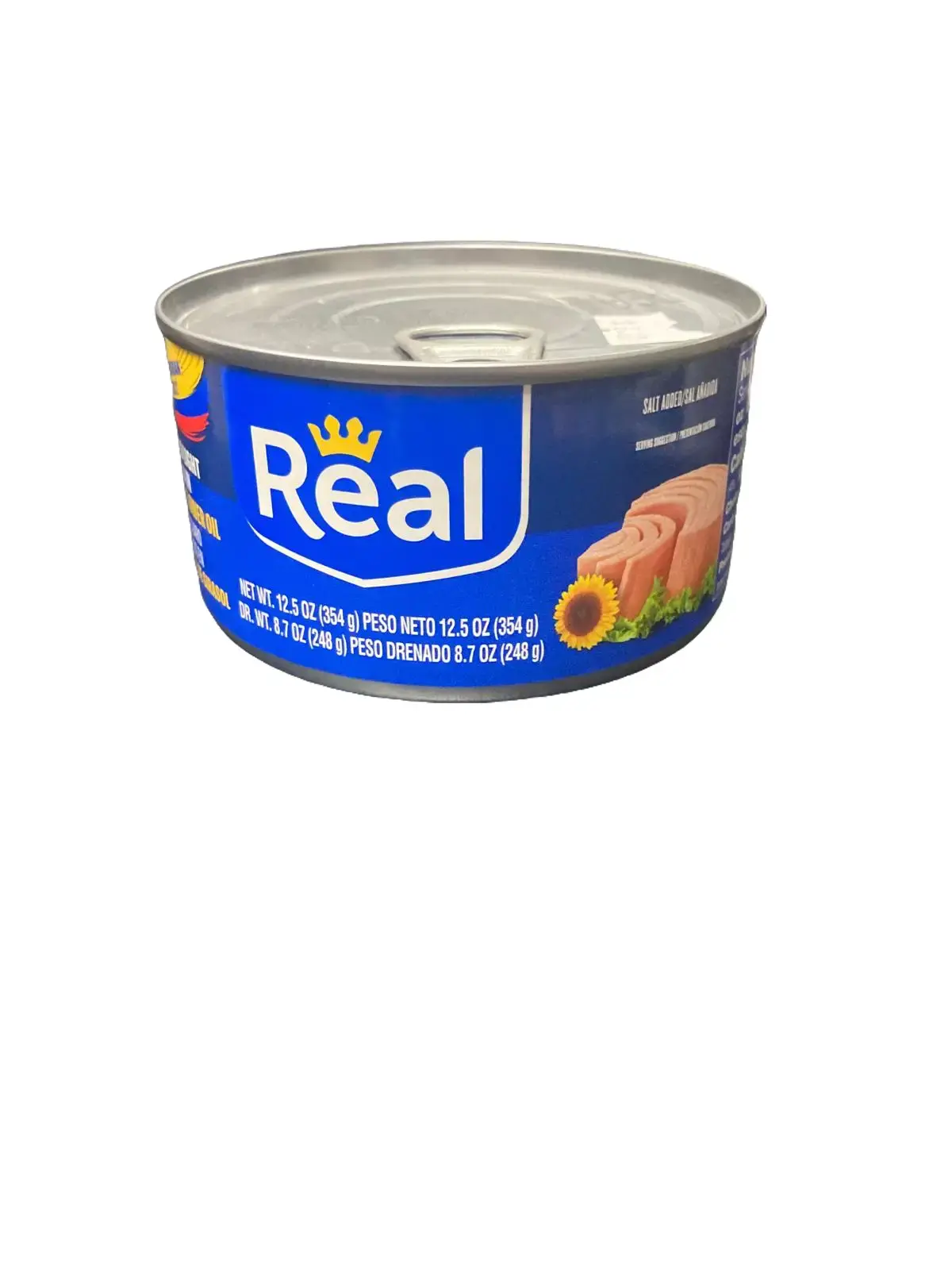 Lomitos de Atún Real en Aceite de Girasol - Lata Extra Grande 12.5 oz
