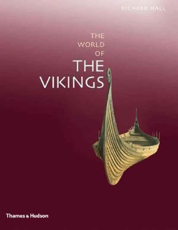 USED Book - The World of the Vikings by Richard Hall (Hardcover) - english