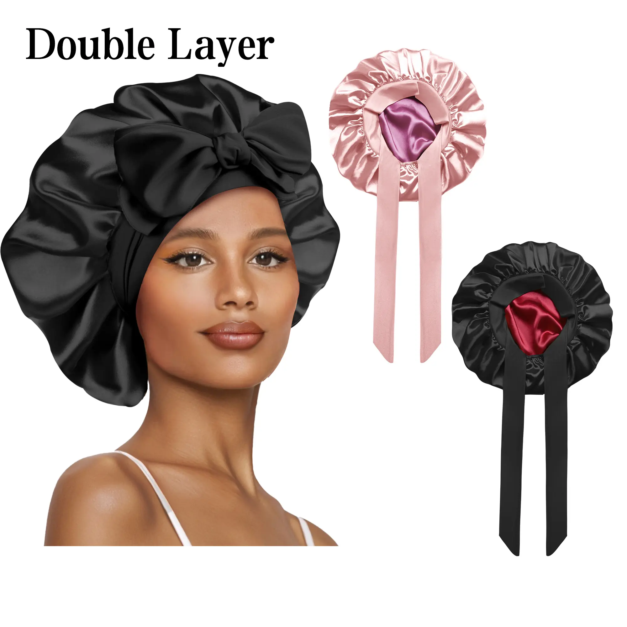 Blush Pink+Black