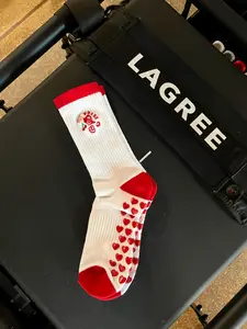 Angels Only Grip Socks