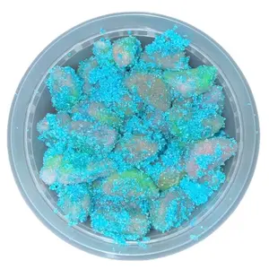 Michaelacandyzz Sour Blue Raspberry Watermelon Candy - Delicious Snack with Unique Sour Blue Color & Tangy Raspberry Flavor 4 oz