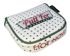 L.A.B. DF3 Embroidered Center-Shafted Putter Cover by ReadyGOLF - Donut Box (Putt for Dough-Nuts)