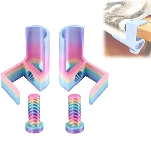 1/2 Set Diamond Painting Canvas Stand, Adjustable Diamond Painting Canvas Roll Holder Table Clamp, Table Mount Canvas Tensioner with Balanced Supports, for Diamand Painting Art Accessories, Diamond Art Tools