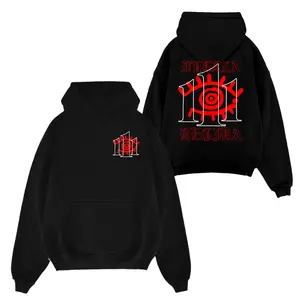 ✨[Graphic Hoodie]Fuerza Regida Tour Classic Soft Cotton Fabric Pullover Hoodie  2 Sided For Men And Women Streetwear