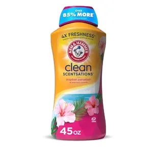 45 Oz Clean Sensations In-Wash Scent Booster,  Laundry Scent Booster Tropical Paradise scent