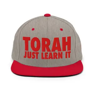 In God We Love Torah Just Learn It Snapback Hat
