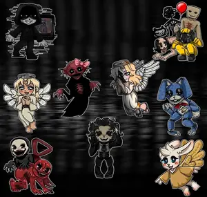 ANALOG HORROR INSPIRED 3 Double-Sided Acrylic Keychain!