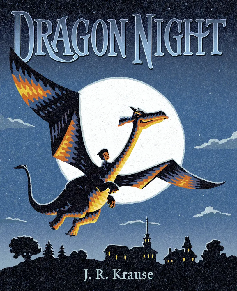 USED Book - Dragon Night by Krause, J. R. (Hardcover) - english