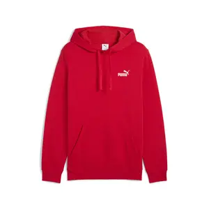 PUMA Mens Essentials Hoodie Athletic Outerwear Casual - Red PUMA Mens Essentials Hoodie Athletic Outerwear Casual - Red