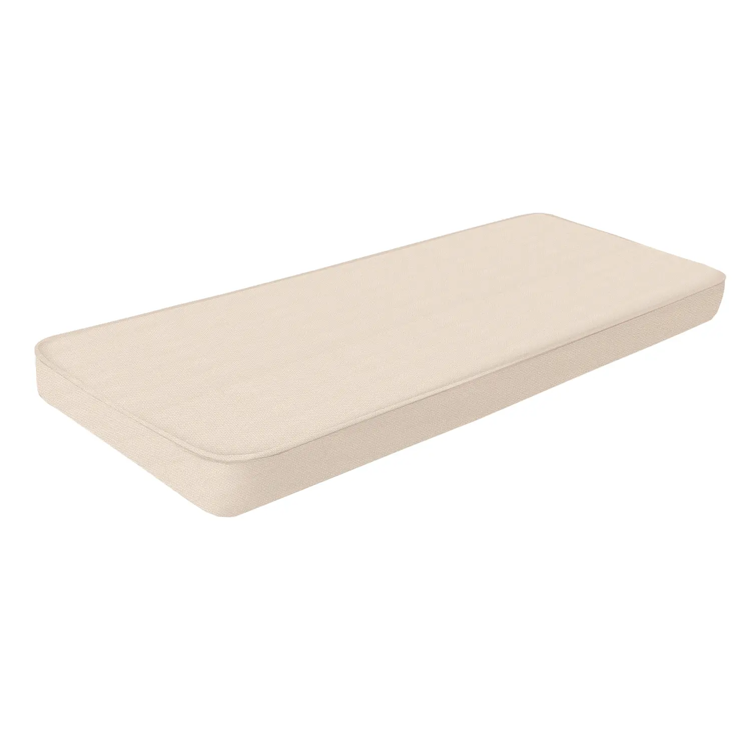 ColourTree Custom Size Light Beige Bench Cushion for Indoor/Outdoor Patio Furniture/Chair/Window Seat, Premium 70D Foam (Custom Sizes/Colors/Thickness) (3 Inch Thick)