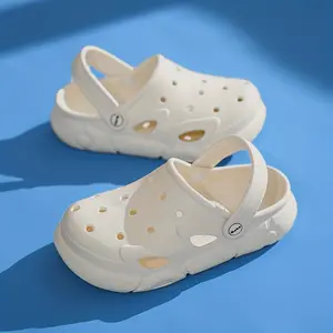 [Multiple Colors Soft EVA Clogs] Youngsters' Classic Clogs - Comfy, Beach & Garden Sandals in Multiple Boy Shoe
