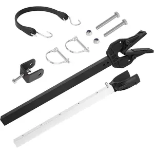 Adjustable Shock Absorber Boat Transom Saver, Stern Protectors with Heavy Duty Composite Heads for Securing Engines, Rollers and Trailer Mounts