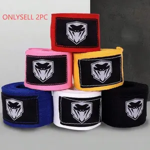 Boxing Training Bandages, 2 Counts Sports Bandages, Hand Wraps for Sanda, Kick Boxing Training, Martial Arts Protective Gear