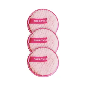 Skin Gym Cleanie Puffs 3-Pack - Cleansing Makeup Cosmetic