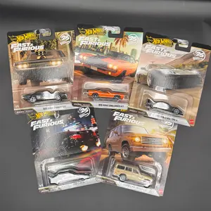 Hot Wheels Premium Fast and Furious 25th Anniversary - Q Case - Set of 5 Cars