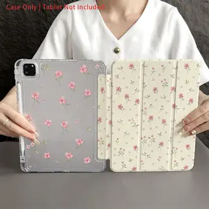 Case for Samsung pad,Foldable Tablet Case Compatible with Samsung For Galaxy Tab A8/A9 plus/S6 Lite/S7/S9FE PLUS/s10 plus,- Lightweight & Protective Leaf Print Cover for Work,Travel,and Daily Use