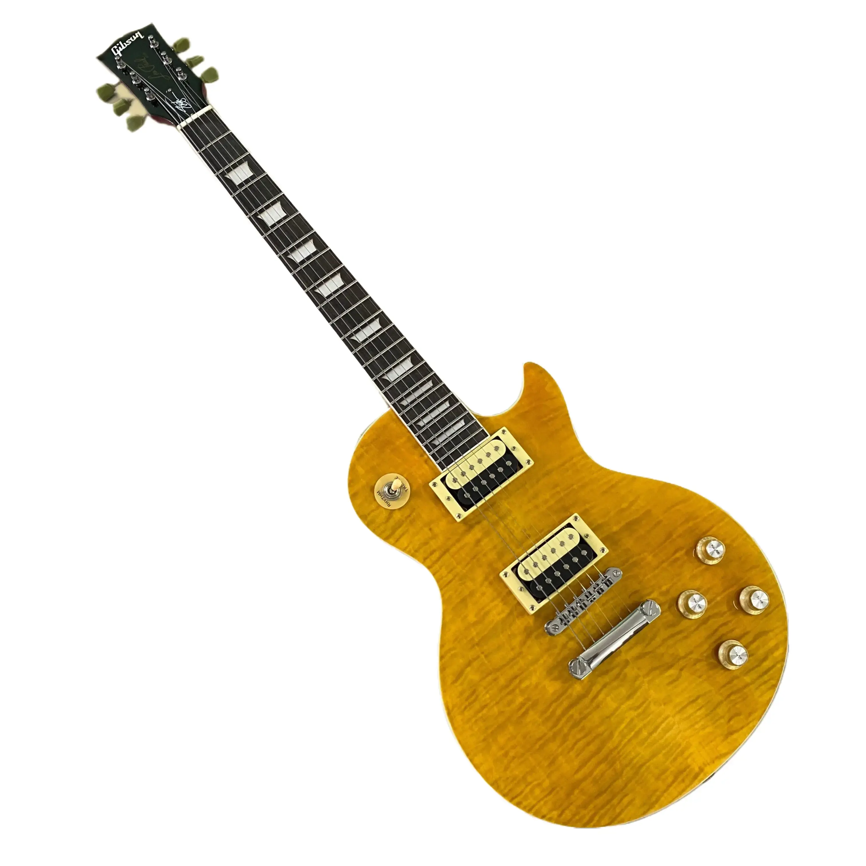 LP HH Pickup Electric Guitar - Mahogany Body, Rosewood Fingerboard, Rock & Classic Genres Compatible, Warm Tone, Enhanced Functionality