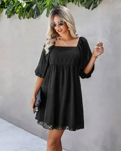 Chevron Baby Doll Dress