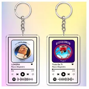 Mora Inspired Keychain for Women, Latin Music Fan Bag Charm, Trendy Acrylic Key Ring Accessory, Cute Jewelry Gift for Friends, Urban Aesthetic
