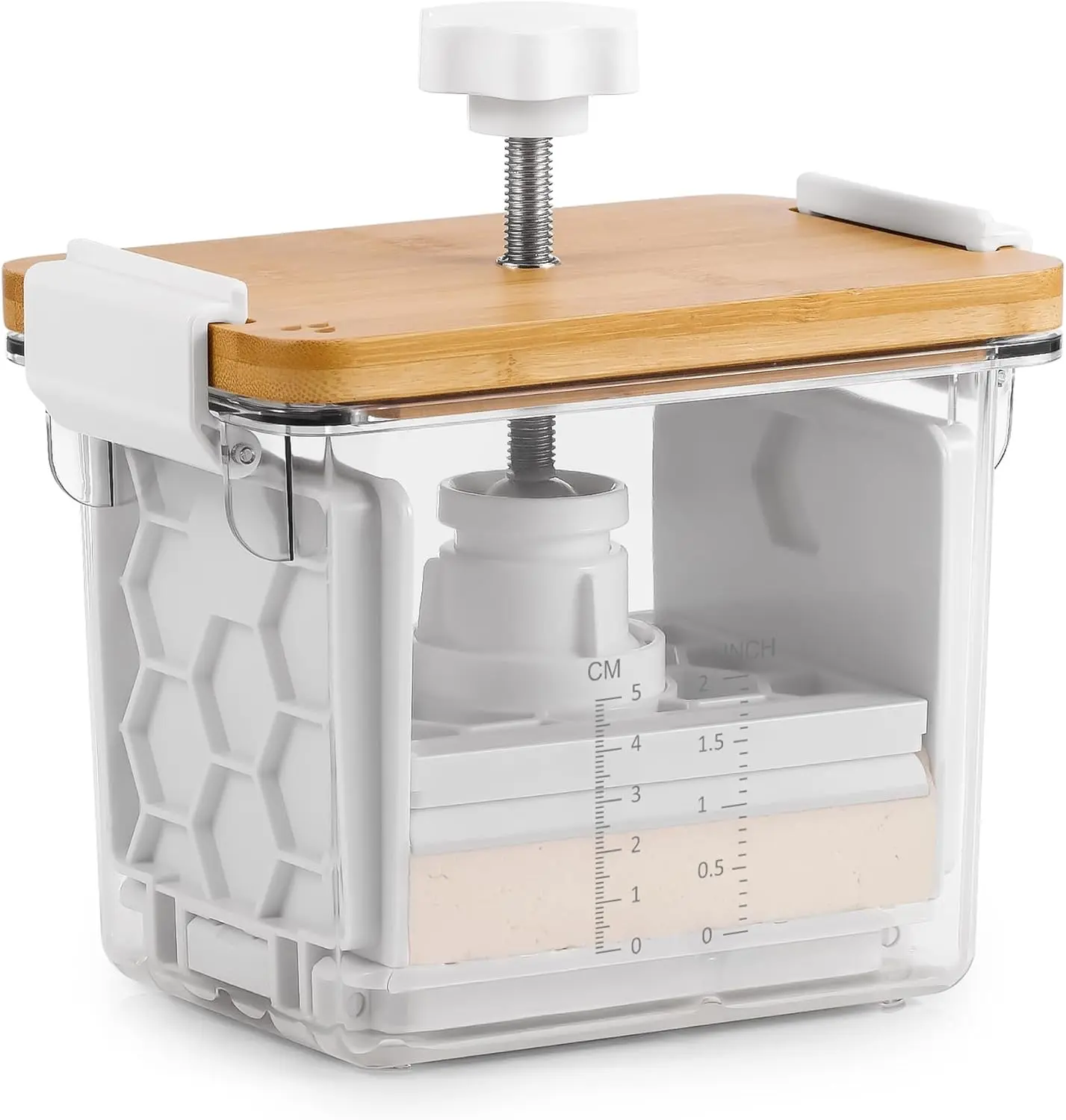 Tofu Press - Tofu Press Dishwasher Safe, Vegan Gifts Tofu Paneer Presser for Removing Water from Tofu Extra Firm , Tofu Maker for Pressing Out Water from Firm, and Extra Firm Tofu -