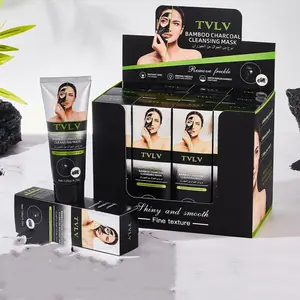 Bamboo Charcoal Cleansing Facial Mask | Deep Purifying & Detoxifying Treatment for Clear, Radiant Skin