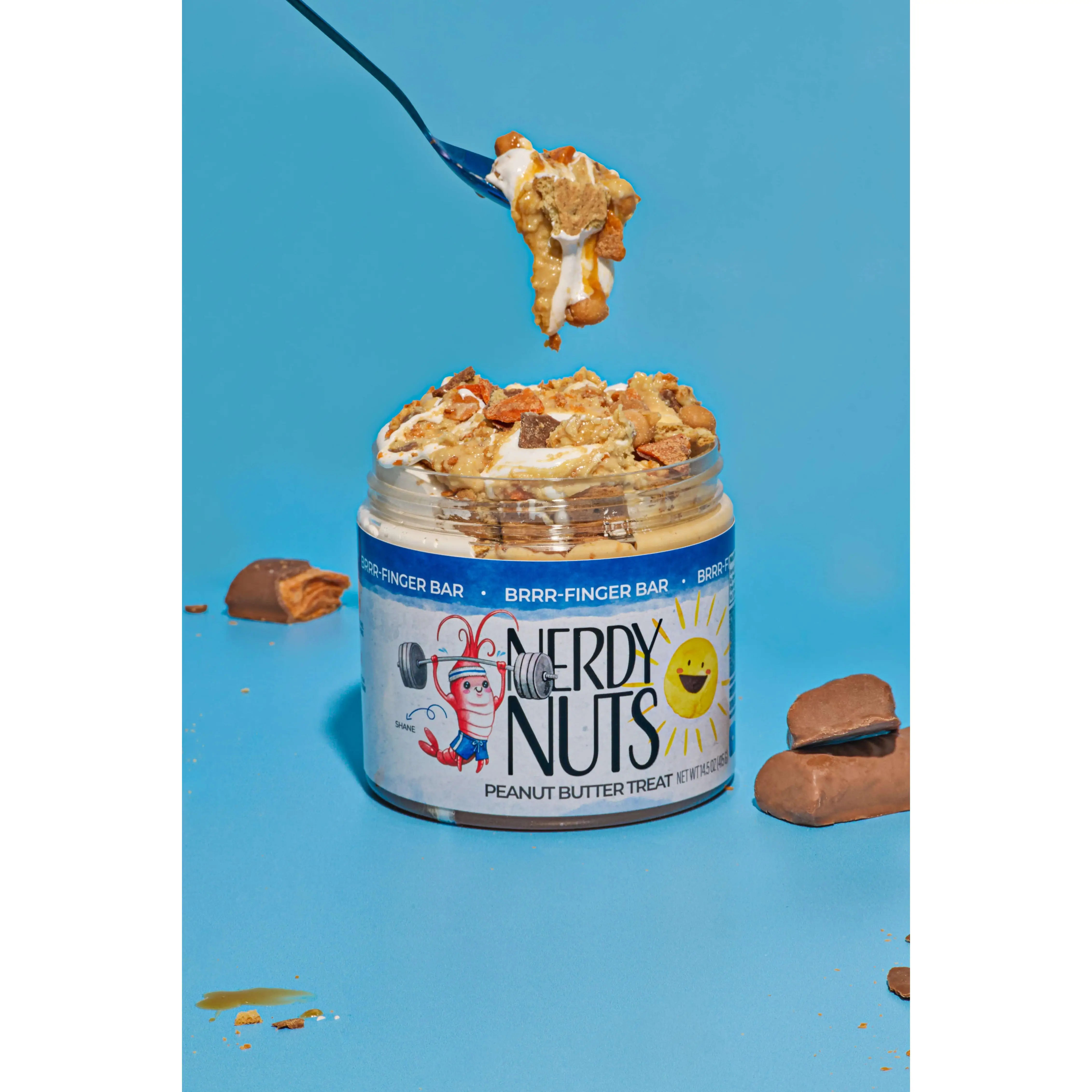 Brrr-Finger Bar Peanut Butter Treat