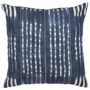 Laurena Pillow - Blue/Cream - 16"X16" - Safavieh
