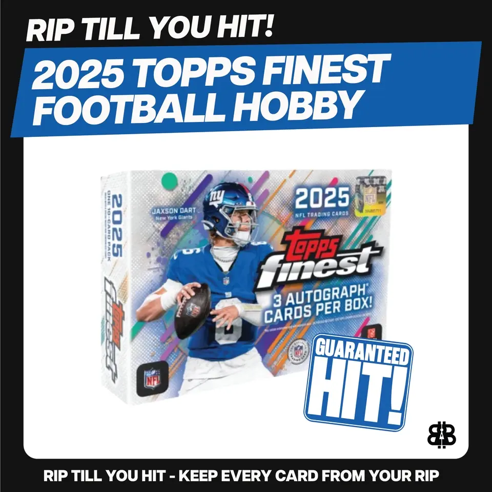 RIP TIL YOU HIT | 2025 Topps Finest Football Hobby | $570| Finest is BACK