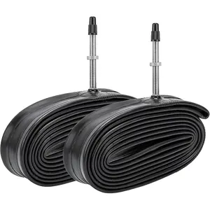 Heavy Duty 26 Bike Tubes 26x1.75/2.25 FV48MM Presta Valve 26" Bicycle Tubes ETRTO 45/57-559 Inner Tubes Compatible with 26x1.75 26x1.95 26x2.0 26x2.10 26x2.125 26x2.25 Bike Tire Tubes (2-PCS)