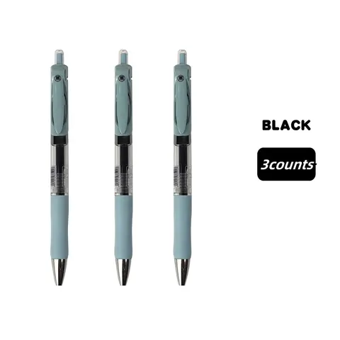 Smooth Writing Pen, Black Ink Fine Tip 0.5mm Press Type Pen, Retractable Fine Point Clicker Pens, Cute Aesthetic Diary Pen, Specialty Pen, Suitable for Students Teachers Gift, Children's Day Gift, Funny Gift, Office Stationery Supplies, Black Ink Pens