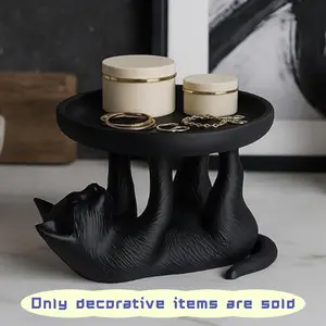 3D Printed Fun Cat Jewelry Tray, Perfect for Rings and Watches, Unique Storage Solution, Ideal for Organizing Your Accessories