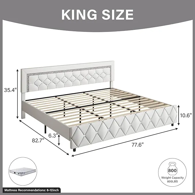King Size White