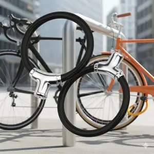 Smart Alarm Disc Brake Lock - High Sensitivity Vibration Sensor, Anti-Theft Security for Bicycles, Mountain Bikes, Road Bikes, and E-Bikes. Outdoor Riding Safety Accessory with Anti-Cut Anti-Pry Design, Remote Alert Notification.