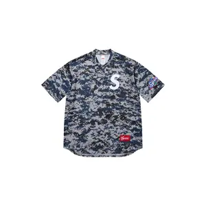 S Logo Baseball Henley "SS25 - Digi Camo" SU25506