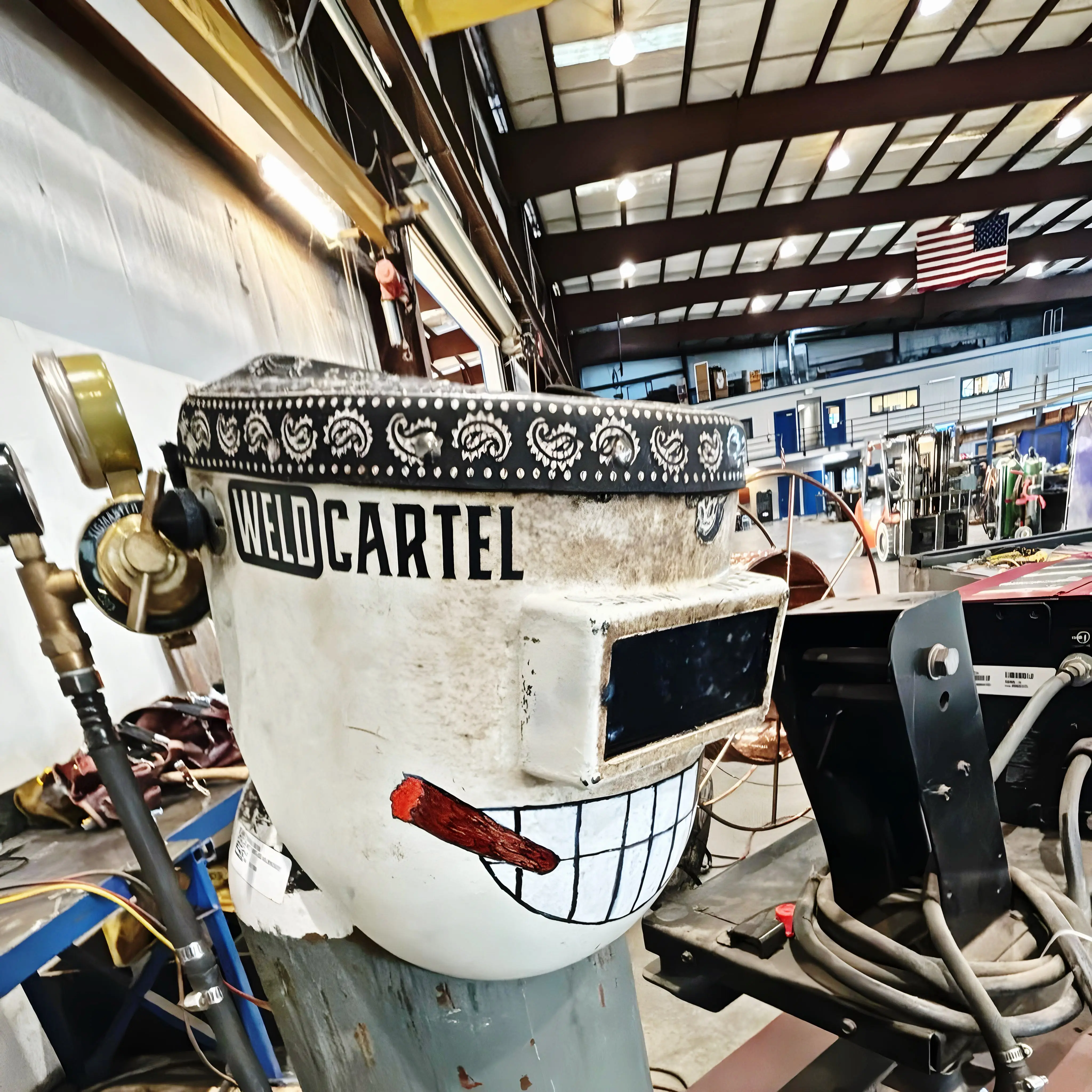 Weld Cartel Transfer Sticker Black