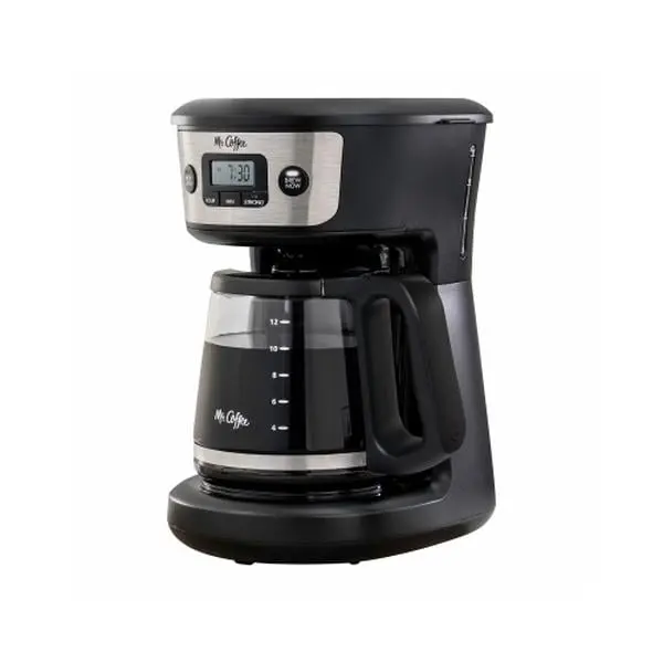 ell 123677 12 Cups Coffeemaker, Black