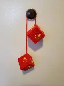 The Chinese Flag Car Dice