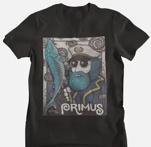 Vintage  Primus Vtg Style Fan Art Printed T-shirt- Vintage y2k tshirt Menswear Top