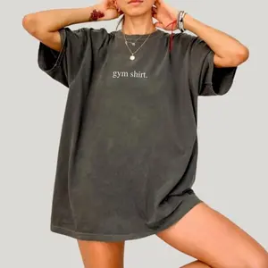 Gym Shirt, Relaxed Fit Workout Tee, Pump Cover for Women, Fitness Workout Shirt, Weightlifters, Bodybuilding Shirt Basic Tshirt Casual WWP