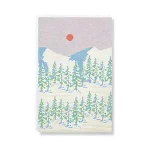 Snowy Mountains Layflat Notebook